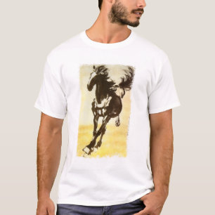 Camiseta Cavalo preto