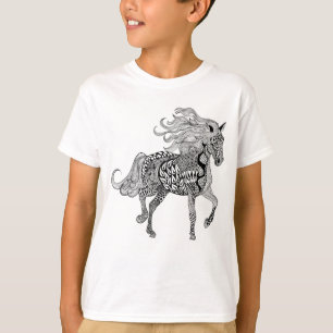 Camiseta Cavalo preto inspirado