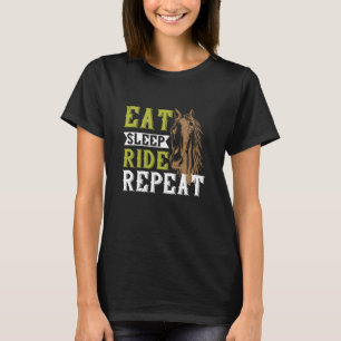 Camiseta Cavalo - Repetir a Carga do Sono