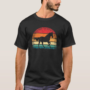 Camiseta Cavalo Retro Cavalgada Cowgirl Western