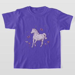 Camiseta Cavalo Roxo Bonito