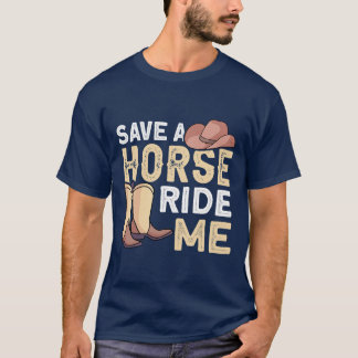 Camiseta Cavalo Salve Cavalo Me Pega Um Vaqueiro 261 Pony (