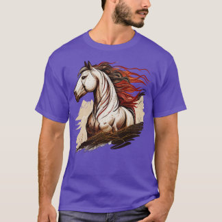 Camiseta Cavalo selvagem 8