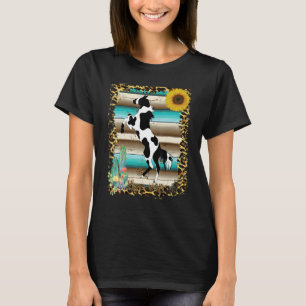 Camiseta Cavalo Serape Boho Estilo Sudoeste Equestre Des