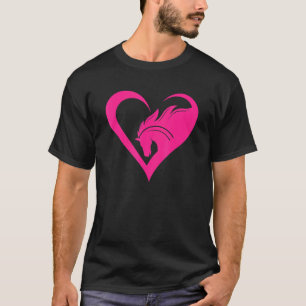 Camiseta Cavalo Silhueta Corrida De Barril De Cavalgar