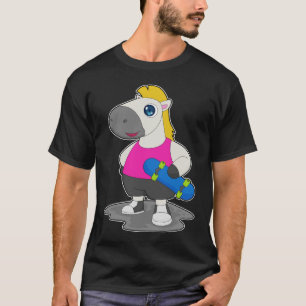 Camiseta Cavalo Skater Skateboard Esportes