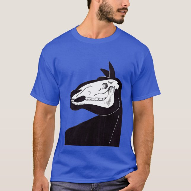 Camiseta Cavalo Skullhouette (Frente)