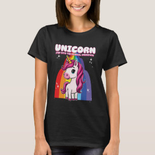 Camiseta Cavalo Unicórnio Entre No Cavalo Unicórnio Mágico 