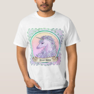 Camiseta Cavalo Unicórnio Violeta