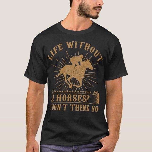 Camiseta Cavalos Cavalos Cavalos Cavalos Correndo Cavalo Ca (Frente)