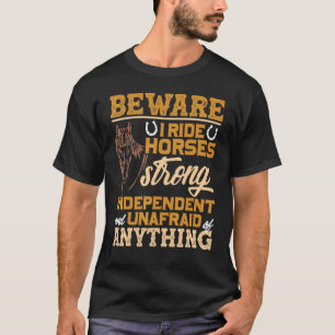 Camiseta Cavalos Cavalos e Corridas de Cavalos