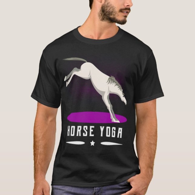 Camiseta Cavalos Cavalos Engraçados Presente Encantado Cava (Frente)