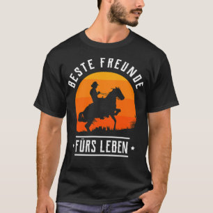 Camiseta Cavalos Cavalos Engraçados Presente Fundido Dando