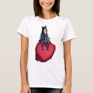 Camiseta Cavalos de amor