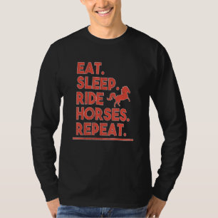 Camiseta Cavalos de Corrida 1