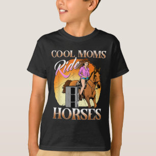 Camiseta Cavalos de Corrida de Mães legal I Ventilador Eque