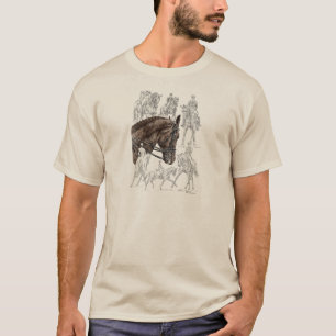 Camiseta Cavalos de Dressagem Coletados FEI