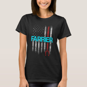 Camiseta Cavalos de Ferrador Casco de Ferradura Aparar Ferr