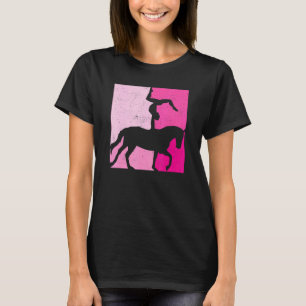 Camiseta Cavalos de Ginetes de Ginástica Equestre