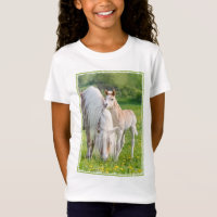 Cavalos de Haflinger Um Prato De Bebê Bonito Com F