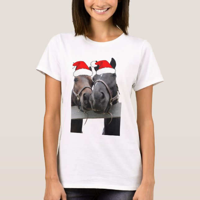 Camiseta Cavalos de Natal (Frente)