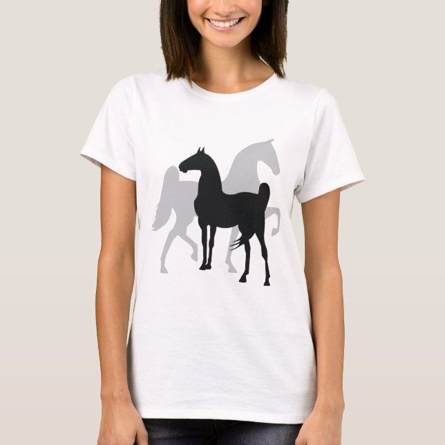 Camiseta Cavalos de Saddlebred (Frente)