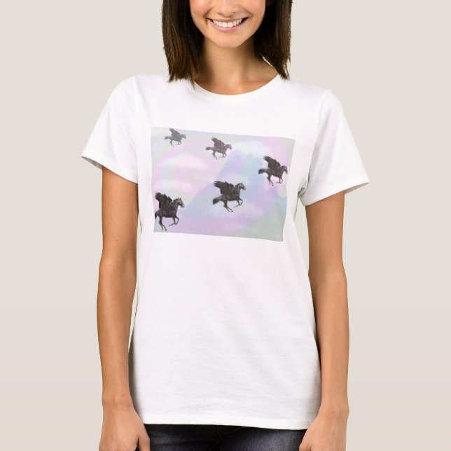Camiseta Cavalos de vôo (Frente)