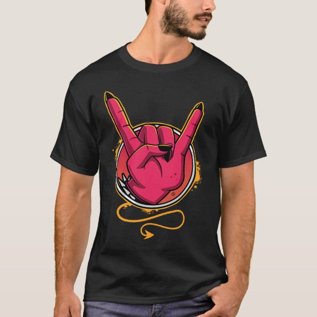 Camiseta Cavalos Diabos de Metal Pesado (Frente)