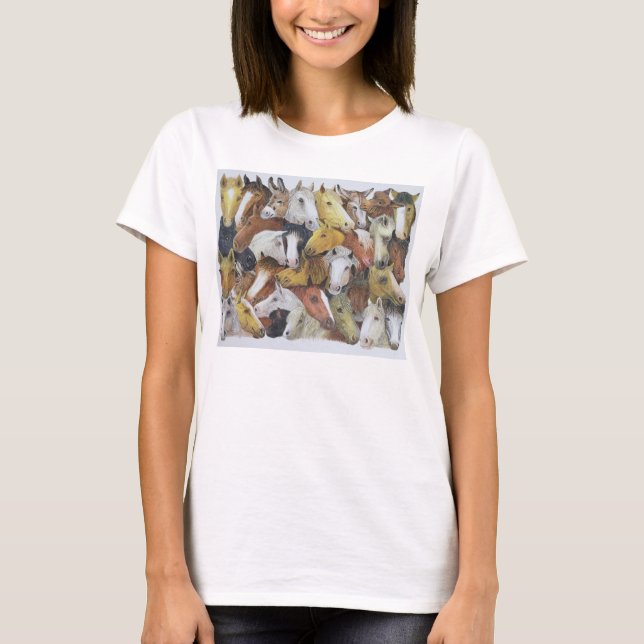 Camiseta Cavalos dos cavalos (Frente)