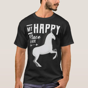 Camiseta Cavalos Engraçados Engraçados Presente Andando Gif