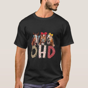 Camiseta Cavalos Engraçados Eu Sofro de TOC Transtorno Obse