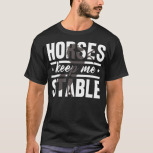 Camiseta Cavalos Engraçados Presente Engraçado Presente Dan