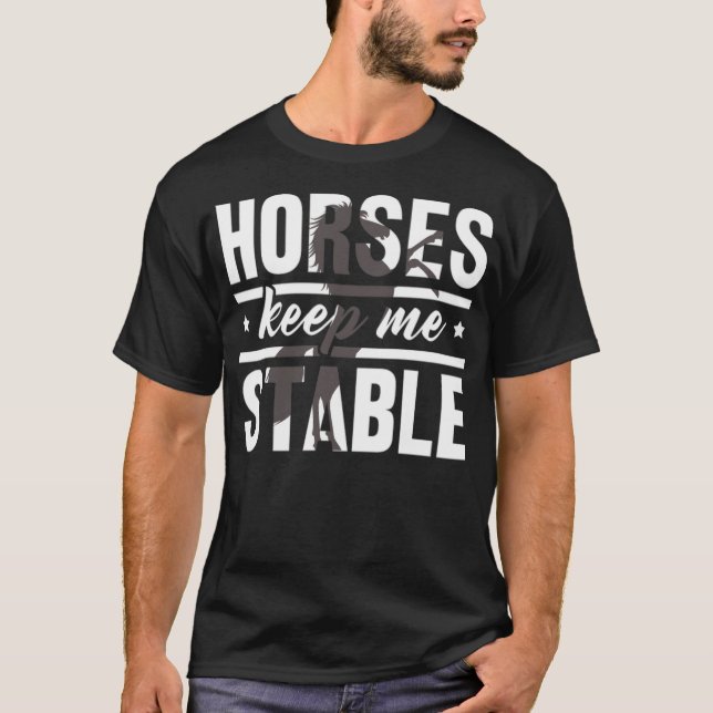 Camiseta Cavalos Engraçados Presente Engraçado Presente Dan (Frente)
