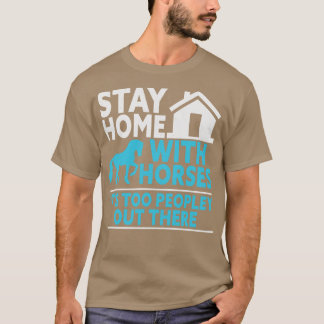 Camiseta Cavalos Equestres Andando Cavalos Equestres Sobrep