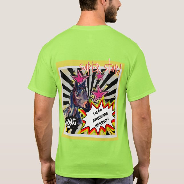 CAMISETA CAVALOS INCRÍVEIS (Verso)