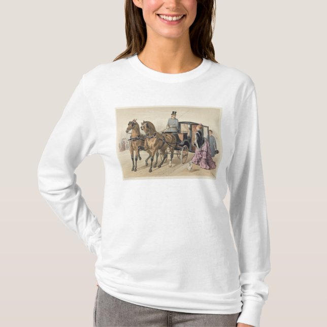 Camiseta Cavalos ingleses (Frente)
