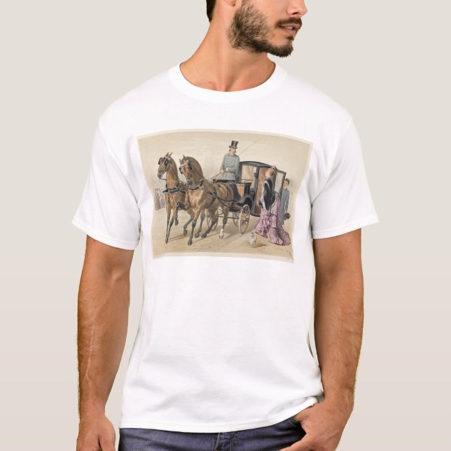Camiseta Cavalos ingleses (Frente)