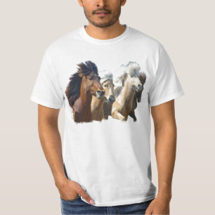 Camiseta Cavalos islandêses