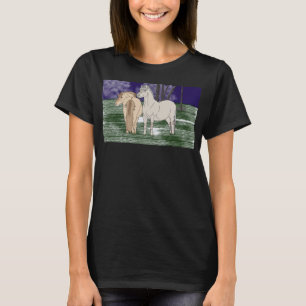 Camiseta Cavalos noruegueses do fiorde