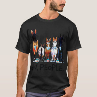 Camiseta Cavalos Novas Pessoas Amantes de os animais Engraç