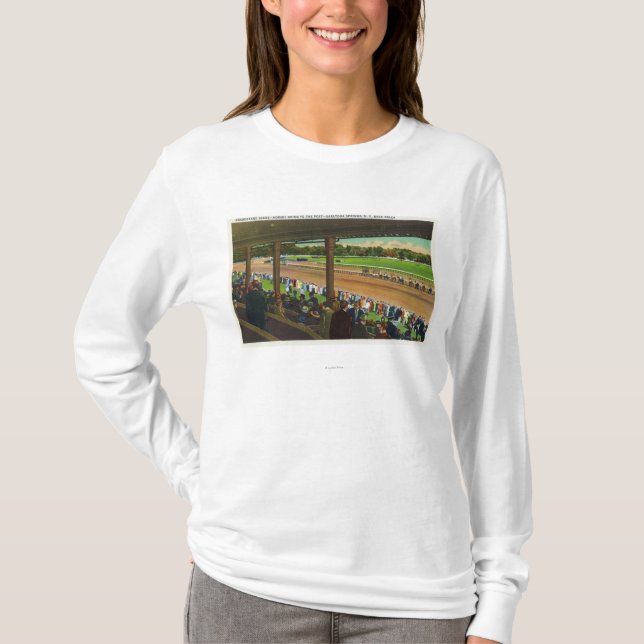 Camiseta Cavalos que vão ao cargo no autódromo (Frente)