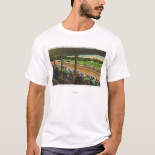 Camiseta Cavalos que vão ao cargo no autódromo
