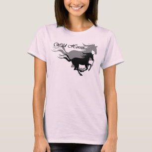 Camiseta Cavalos selvagens