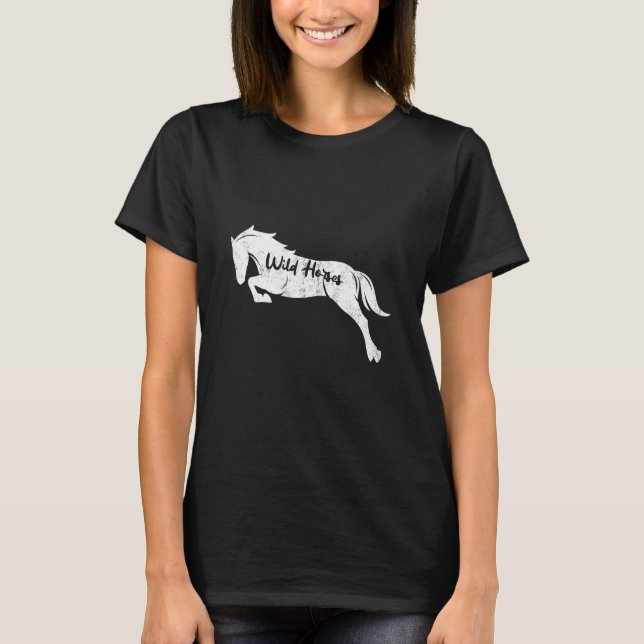 Camiseta Cavalos Selvagens (Frente)