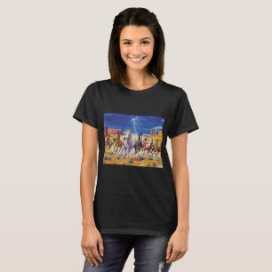 Camiseta Cavalos Selvagens Correndo