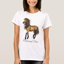 Camiseta Cavalos selvagens e livres