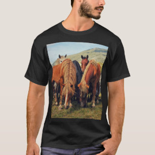 Camiseta Cavalos Selvagens Livno Nature Scene