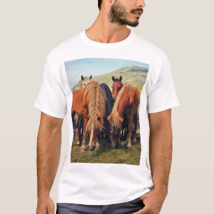 Camiseta Cavalos Selvagens Livno Nature Scene