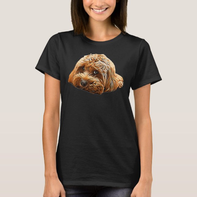 Camiseta Cavapoo Cavoodle Cockerpoo (Frente)