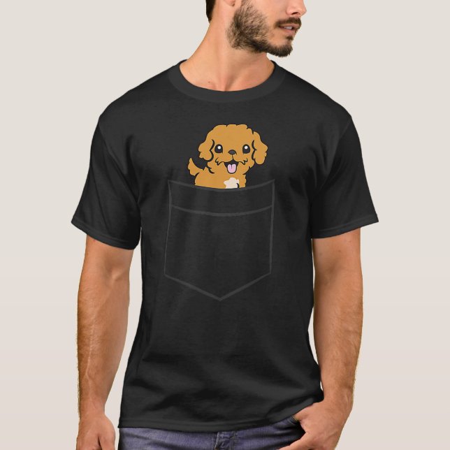 Camiseta Cavapoo In The Pocket Cavoodle Dog Pocket Cavapoo  (Frente)